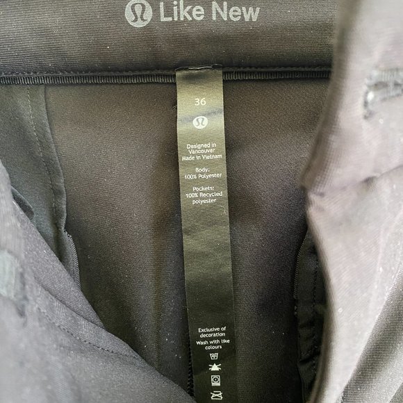 ***MENS LULULEMON COMMISSION SLIM PANTS*** - Picture 3 of 3